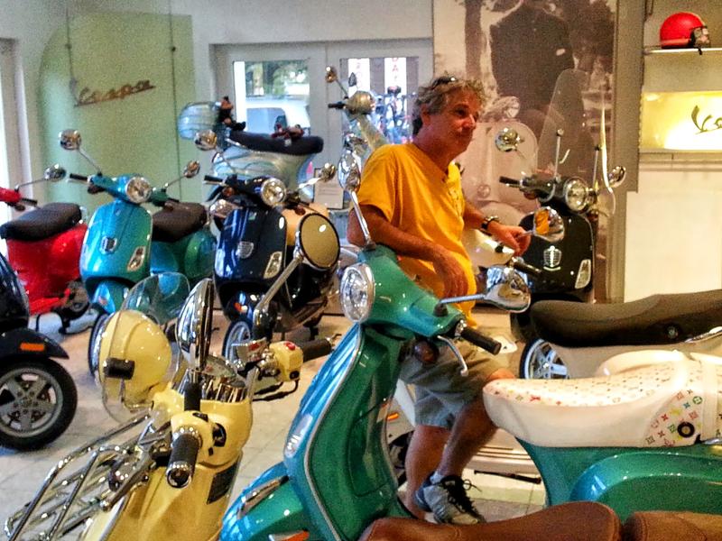 Bruce at his best at Vespa Orlando